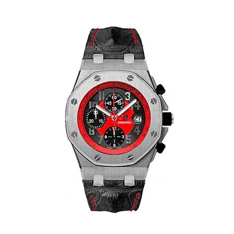 Audemars Piguet Royal Oak Offshore Masato Black Dial Leather 